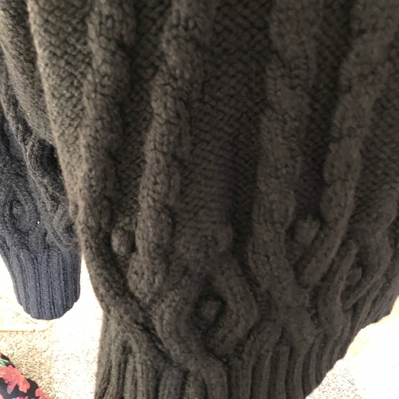 ZARA Black Cable Knit Sweater - Picture 9 of 9